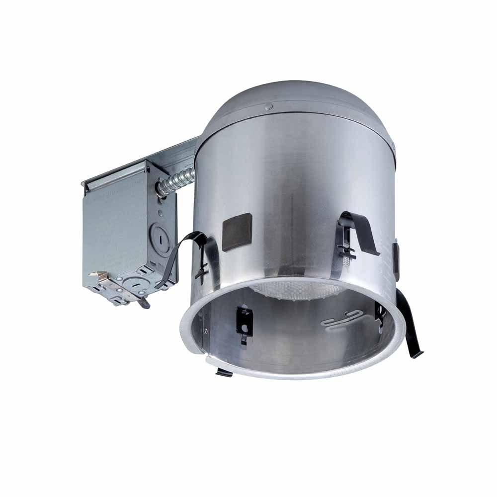 Commercial Electric 6 in. Aluminum Recessed IC Remodel Airtight Housing (6Pack)CAT7ICRAT6PK