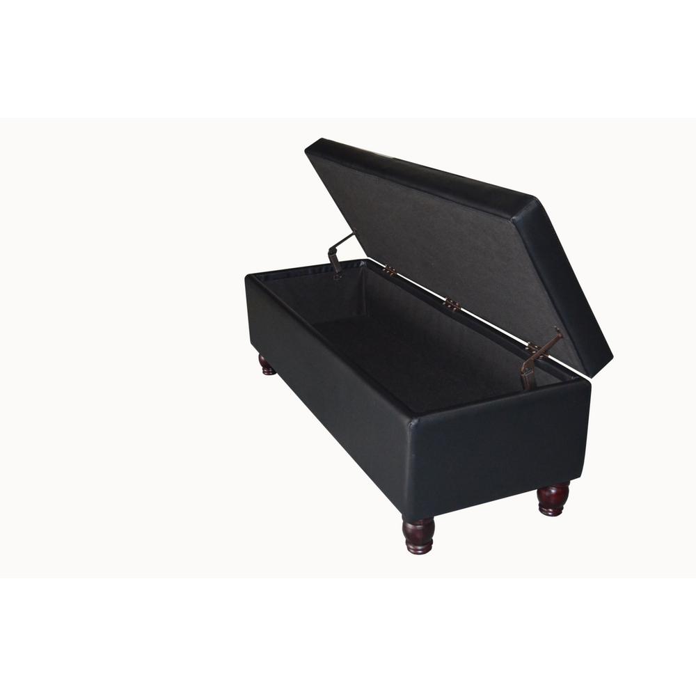 Faux Leather Bedroom Benches Bedroom Furniture The Home Depot