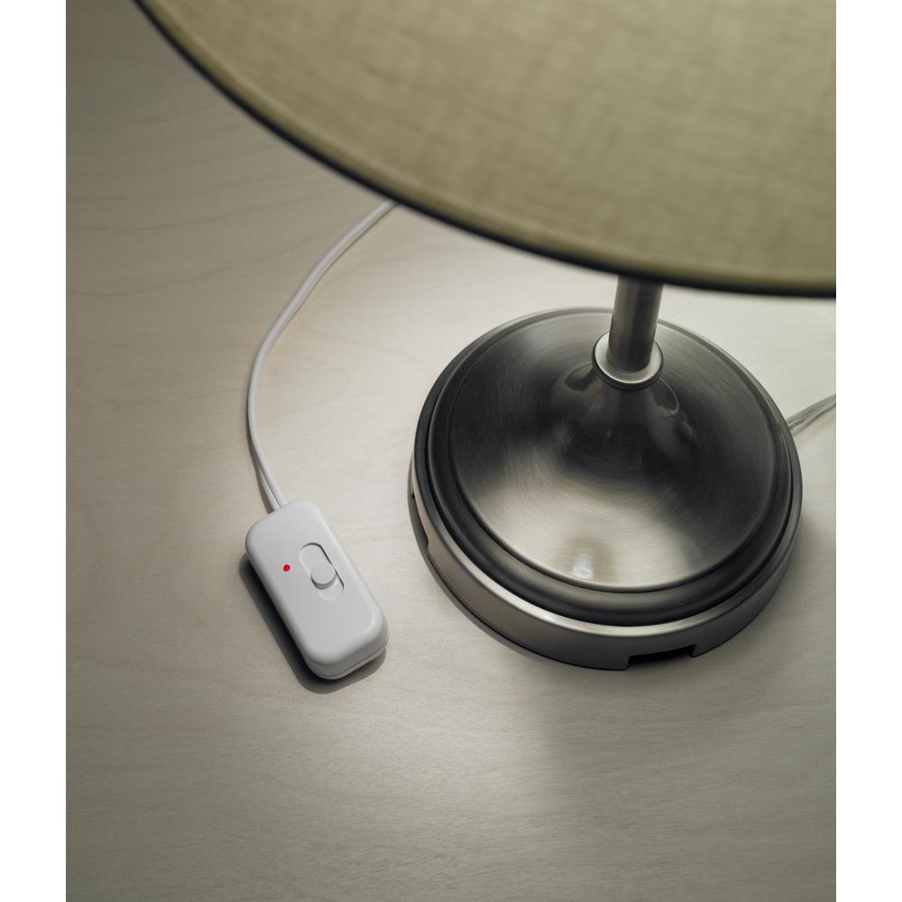 White 2 Pack Lutron Credenza Plugin Dimmer for Halogen and