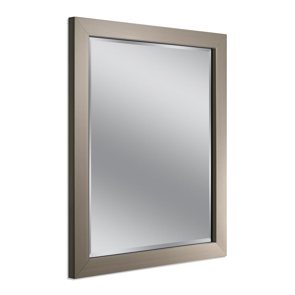 nickel - bathroom mirrors - bath - the home depot