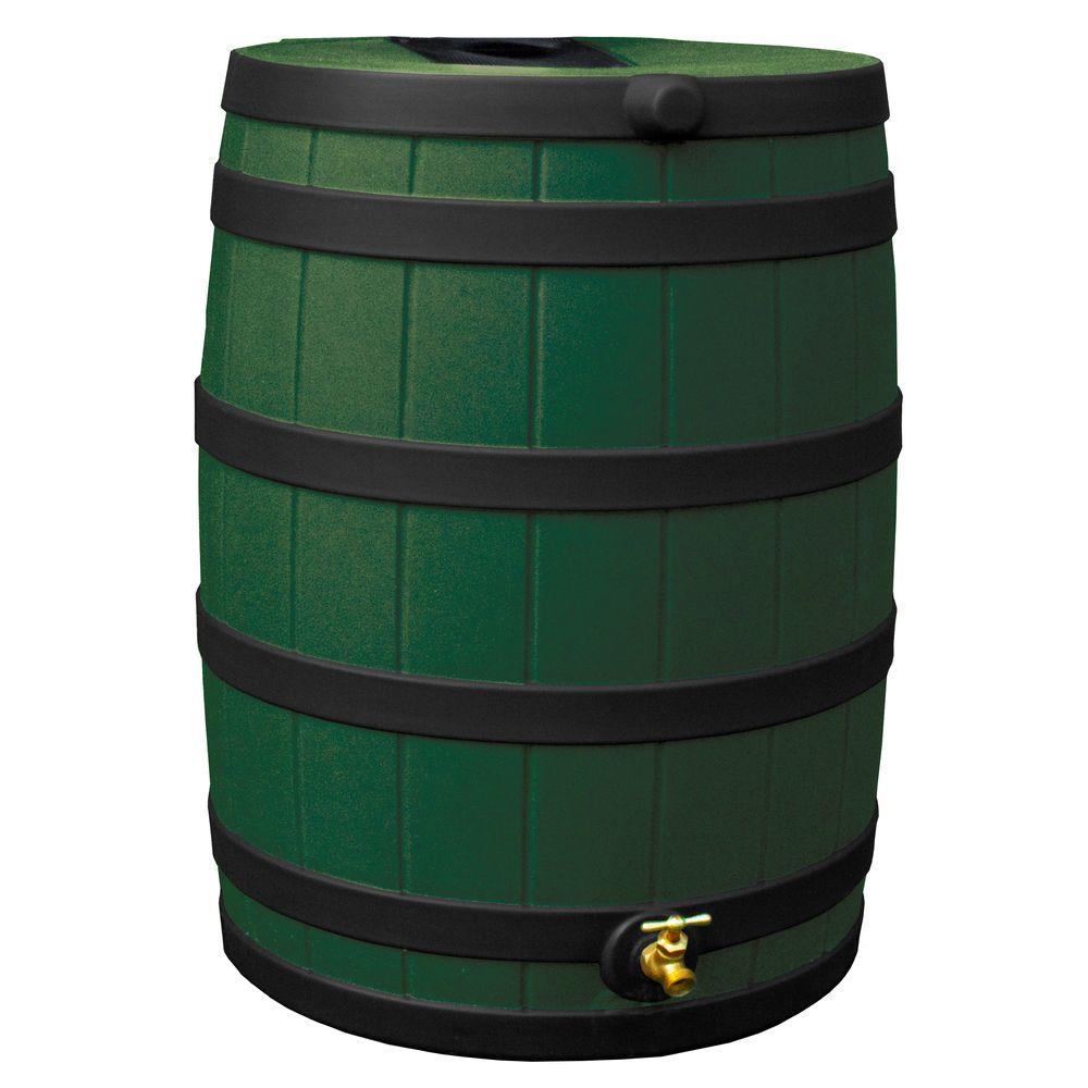FreeGarden RAIN 55 Gal. Rain Barrel with Brass SpigotEWC10 The Home