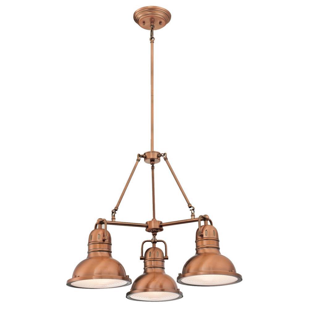 Copper Chandeliers Lighting The Home Depot