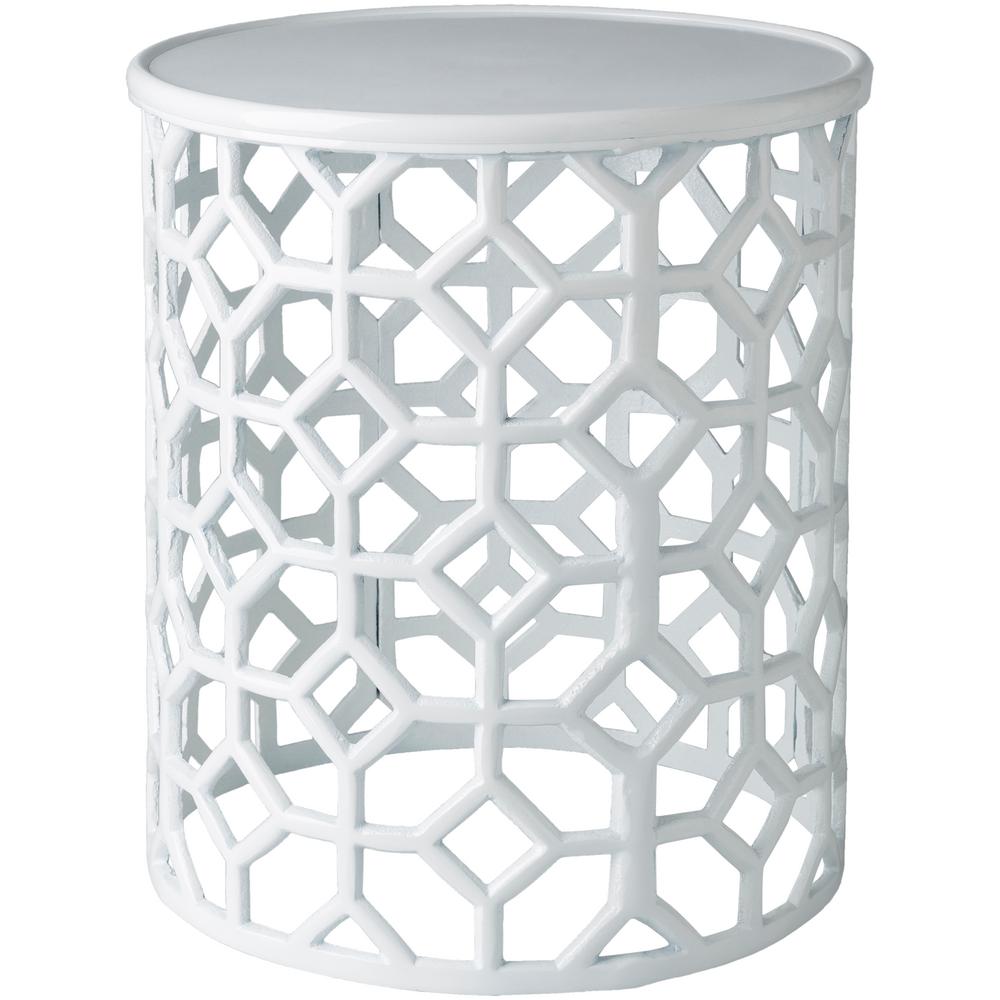 Artistic Weavers Athina White Accent Table S00151099038 The Home Depot