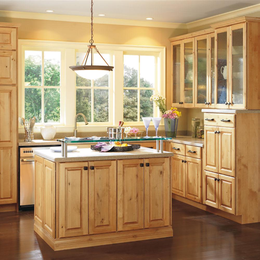 Thomasville Classic Custom Kitchen Cabinets Shown In Cottage Style