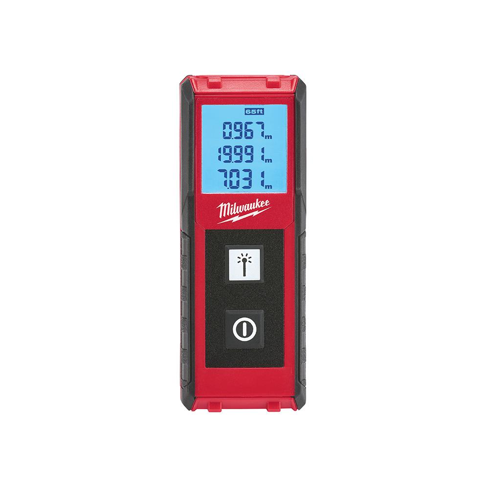 Milwaukee 65 Ft Laser Distance Meter 48 22 9801 The Home Depot