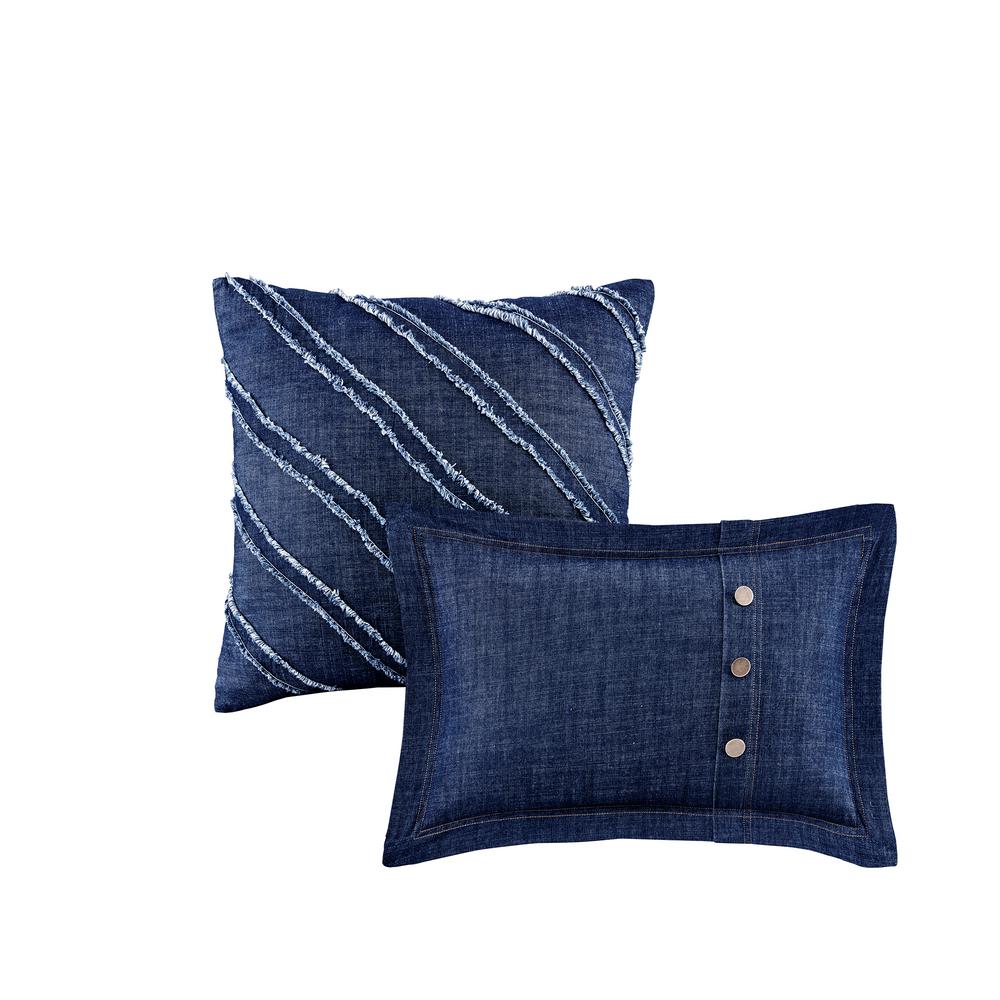 Woolrich Perry 5 Piece Blue Full Comforter Set Wr10 2192 The