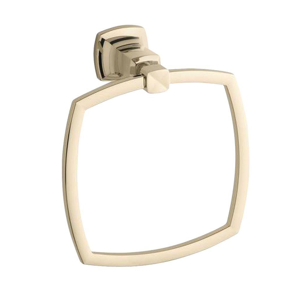 KOHLER Margaux Towel Ring in Vibrant French GoldK16254AF The Home