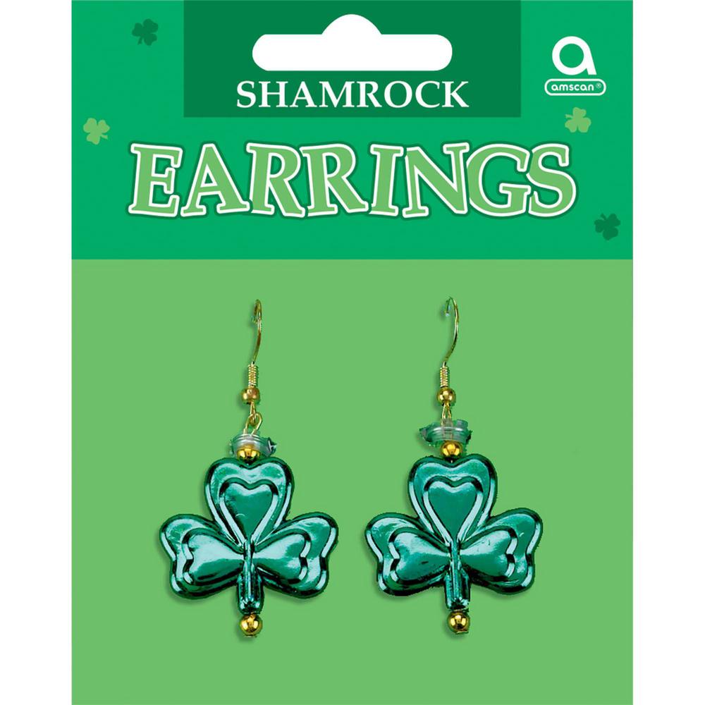 Stology St Patricks Day Faux Leather Earrings for Women Set of 12 Green Gnomes Teardrop Dangle Earrings Bulk Shamrock Lucky Clover Girls Jewelry Irish Holiday Fashion Accessory