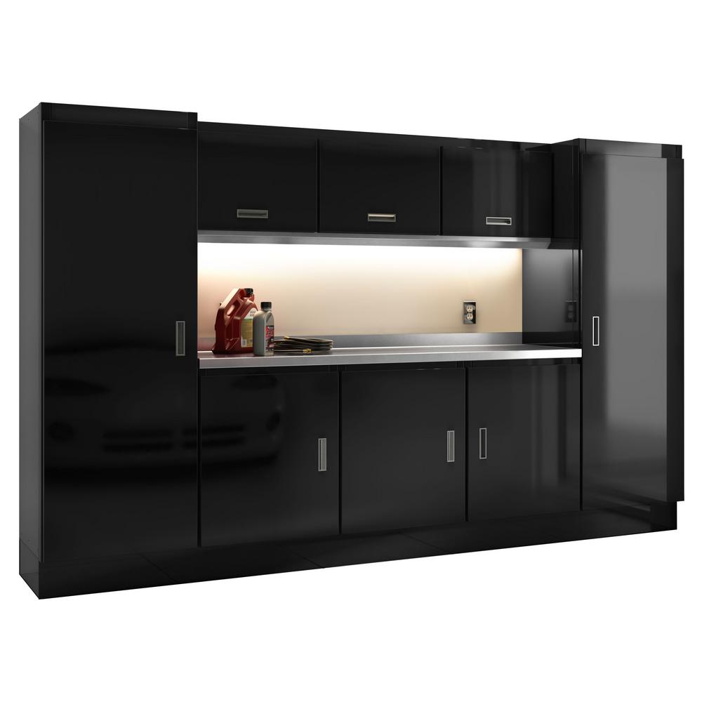 Moduline Select Series 75 in. H x 120 in. W x 22 in. D Aluminum