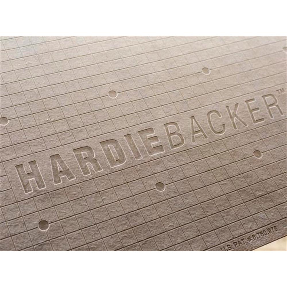James Hardie Hardiebacker 1 4 In X 4 Ft X 8 Ft Cement