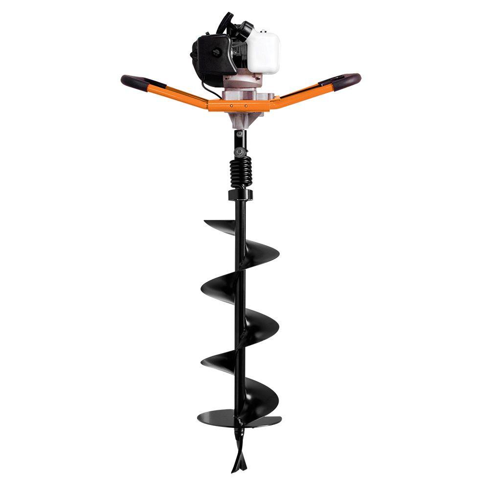 Powermate 43cc Earth Auger Powerhead With 8 In Bit Pea438 The Home Depot