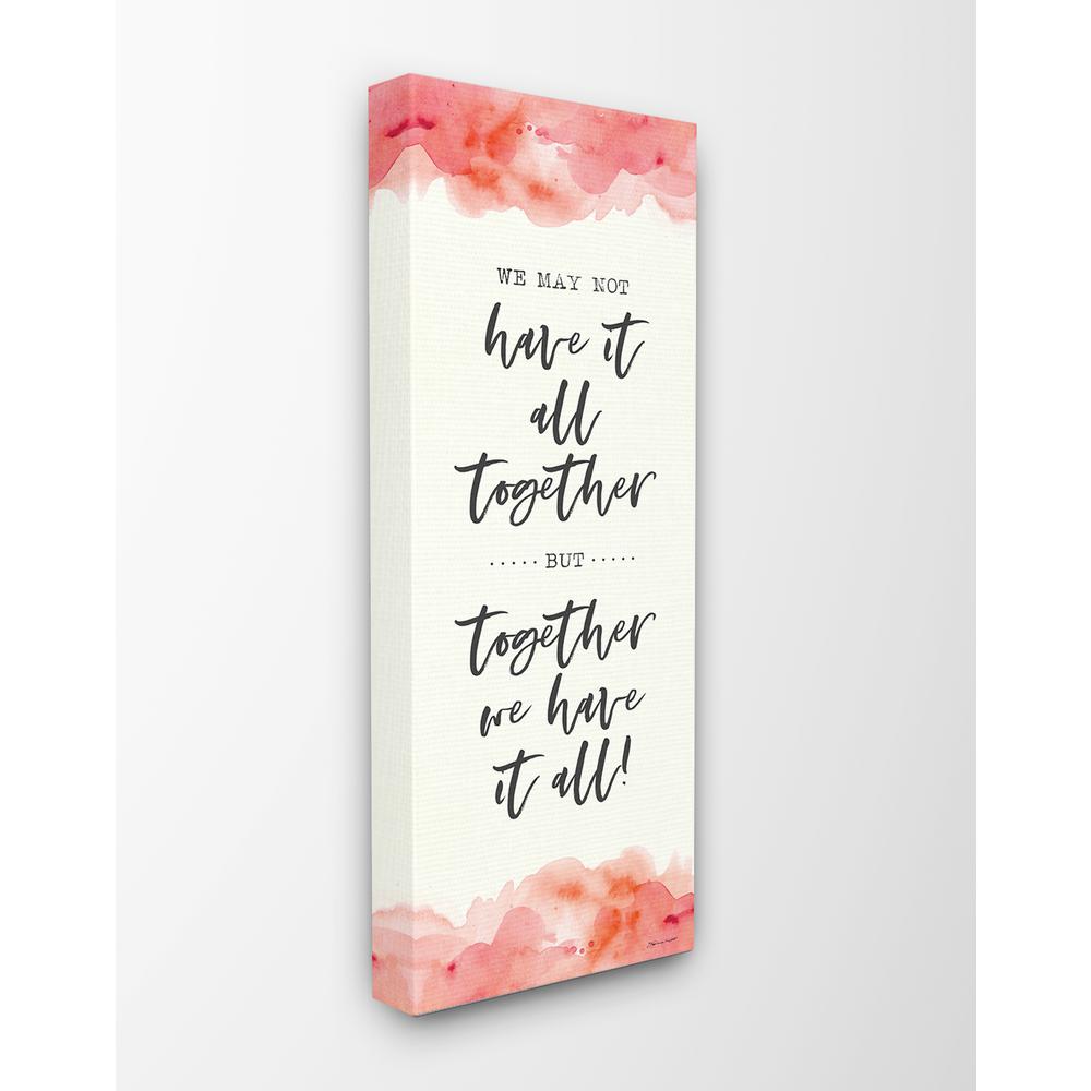 The Stupell Home Decor Collection 13 In X 30 In Together We