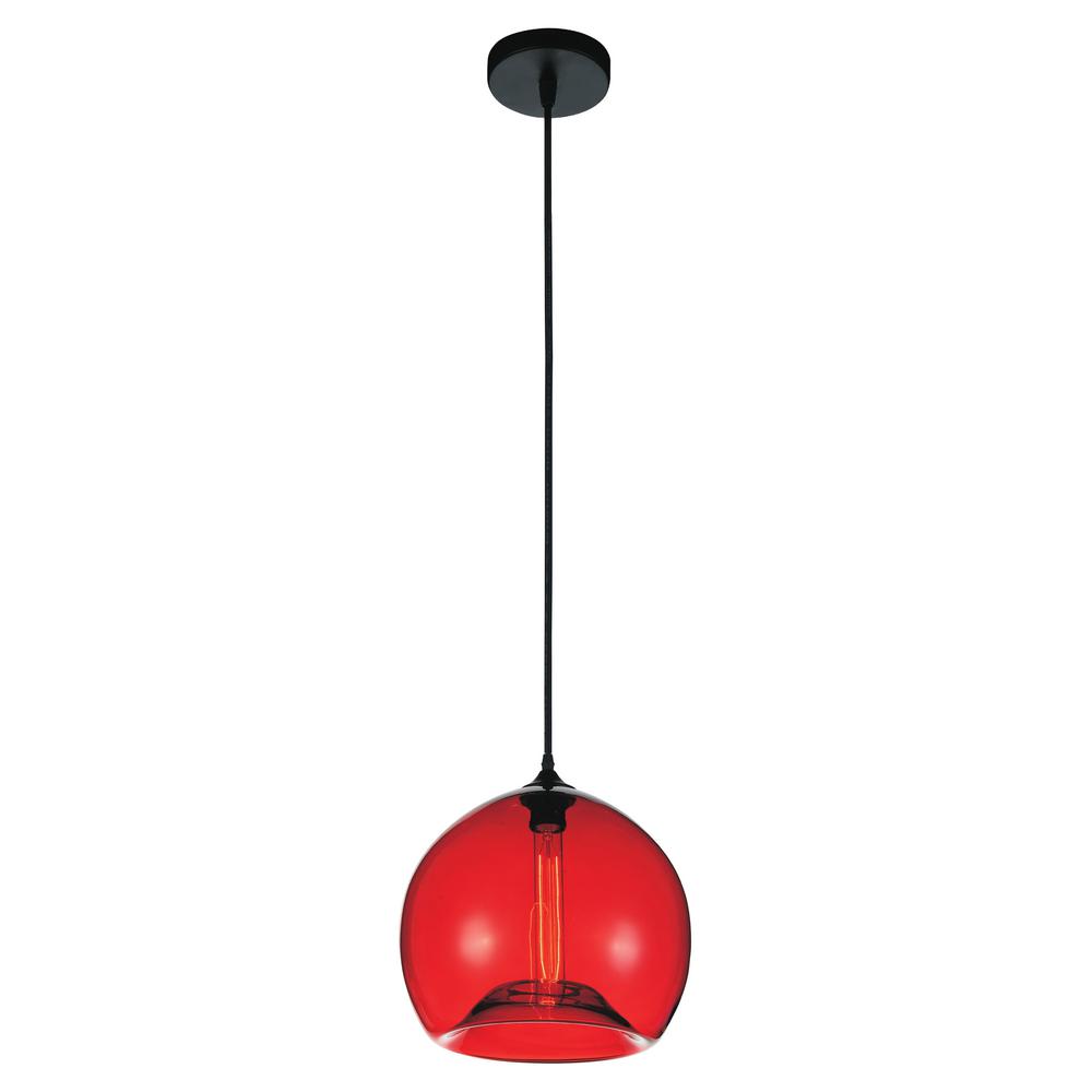 Red Pendant Lights Lighting The Home Depot