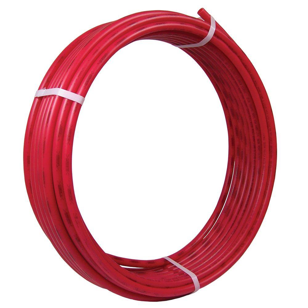 Pex Pipe Ings The Home Depot Red Pex Pipe