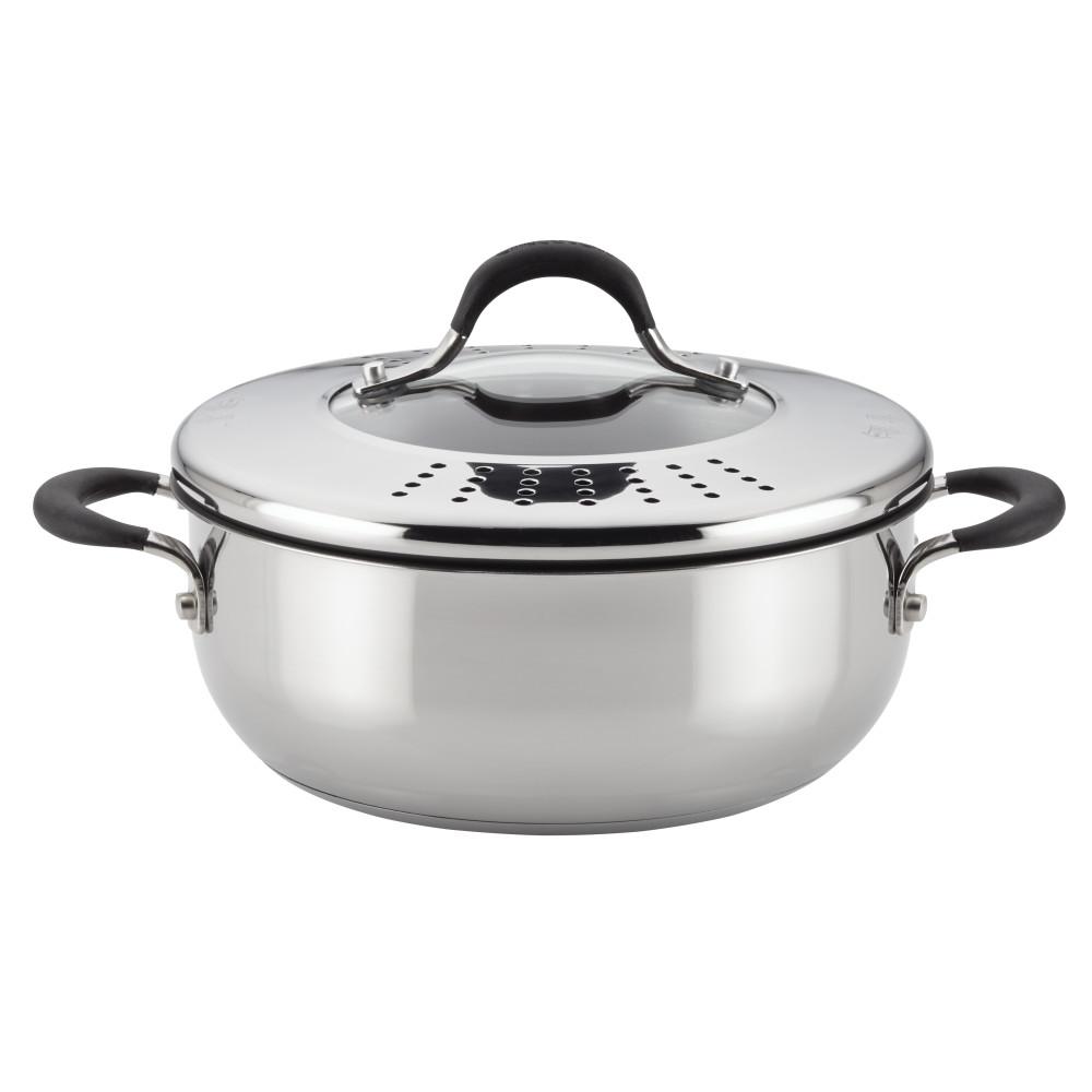 Circulon Momentum Stainless Steel Nonstick 4Quart Covered Casserole