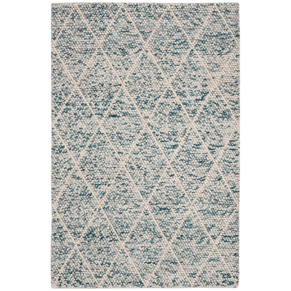 Safavieh Natura Ivory/Blue 4 ft. x 6 ft. Area RugNAT712B4 The Home