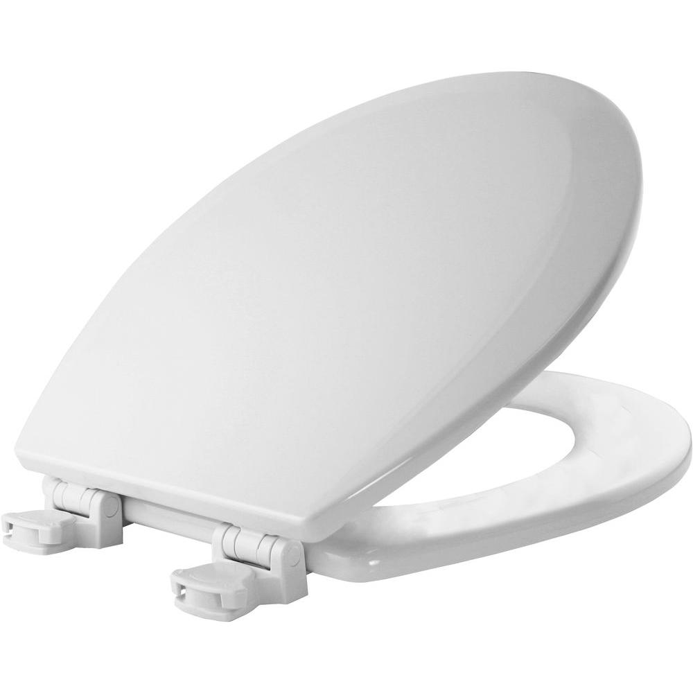 Bemis Lift-Off Round Closed Front Toilet Seat in White-500EC 000 - The