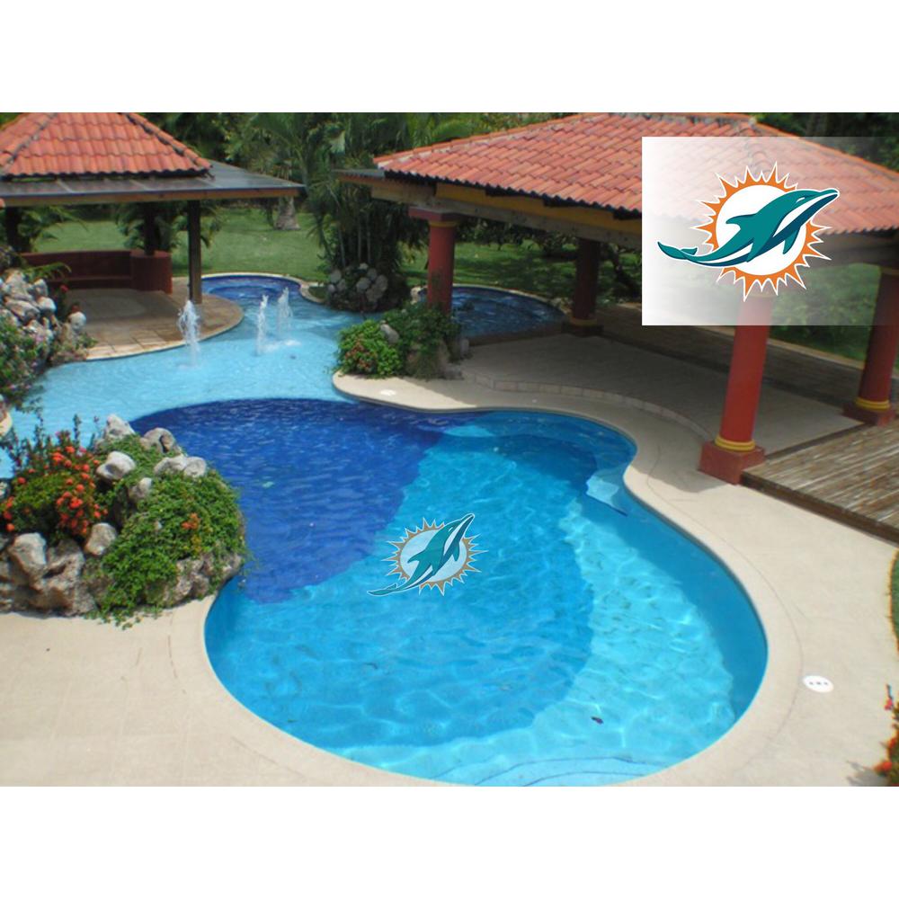 Lied Icon Nfl Miami Dolphins 59 In X Large Pool Graphic Lied Icon Nfl Miami Dolphins 59 In