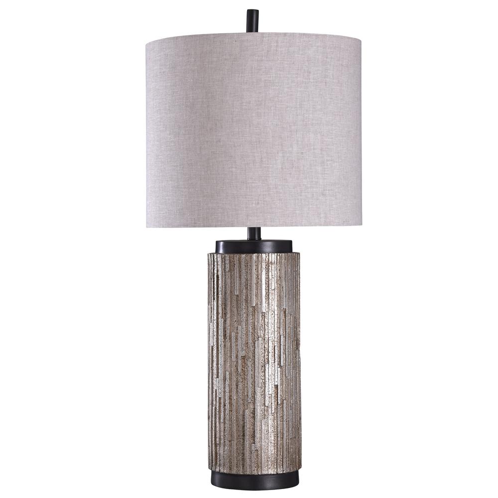 grey reading lamp