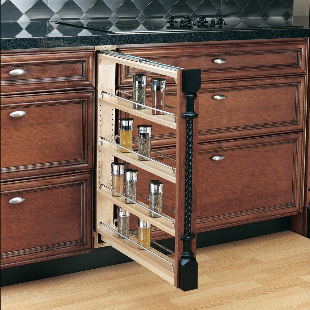 Rev-A-Shelf 19 in. H x 11.75 in. W x 18 in. D Base Cabinet Pull ...