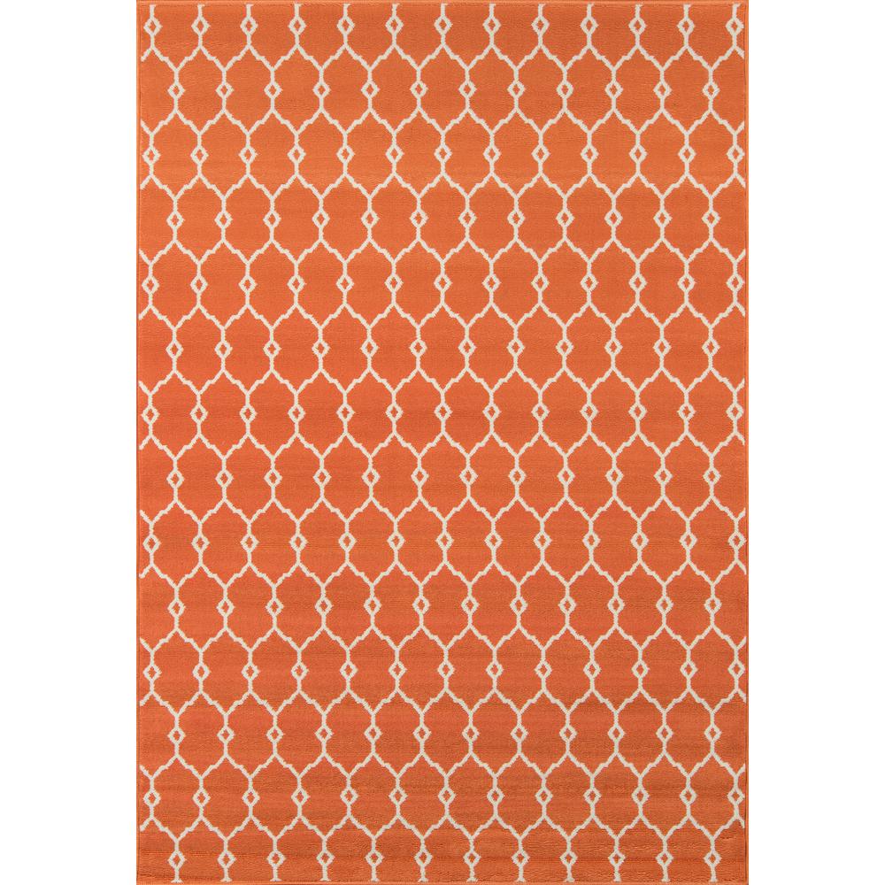 Loomed Outdoor Rugs The Home Depot Baja Orange 8 Ft X 11 Indoor Outdoor Area Rug