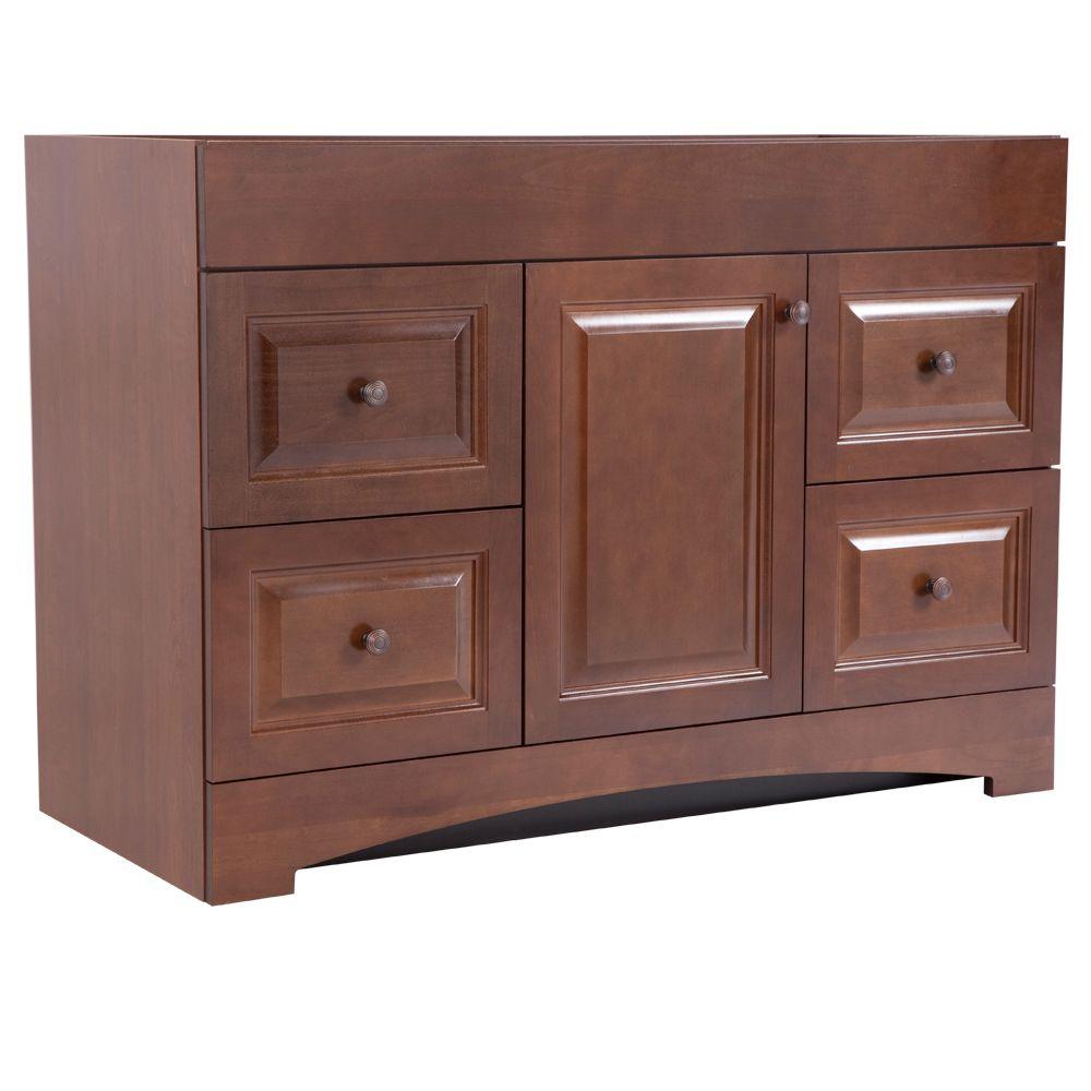 Glacier Bay Regency 48 in. Vanity Only in