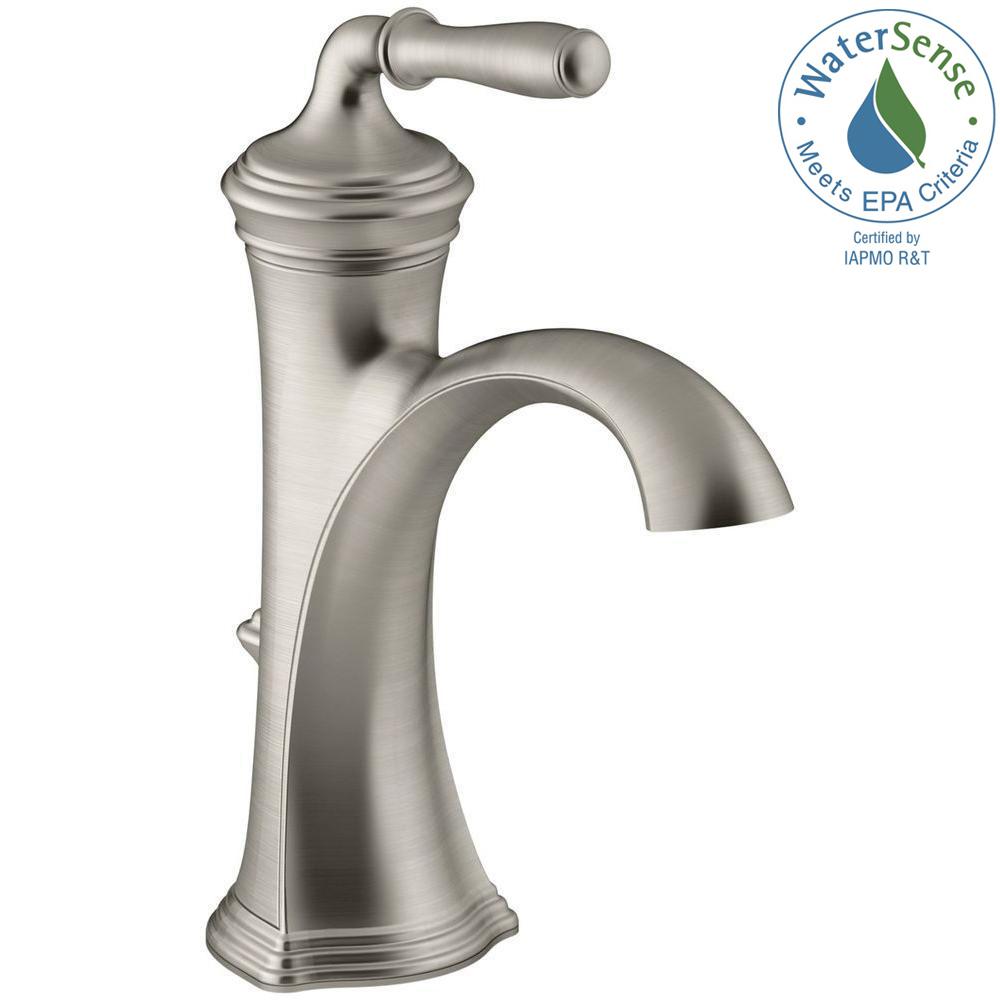 Kohler Devonshire Single Hole Handle Water Saving Bathroom Faucet In Vibrant Brushed Nickel K 193 4 Bn The Home Depot - Kohler Devonshire Sink Faucet Parts Kohler Devonshire Single Hole Handle Water Saving Bathroom Faucet In Vibrant Brushed Nickel K 193 4 Bn The Home Depot - Kohler Devonshire Sink Faucet Parts