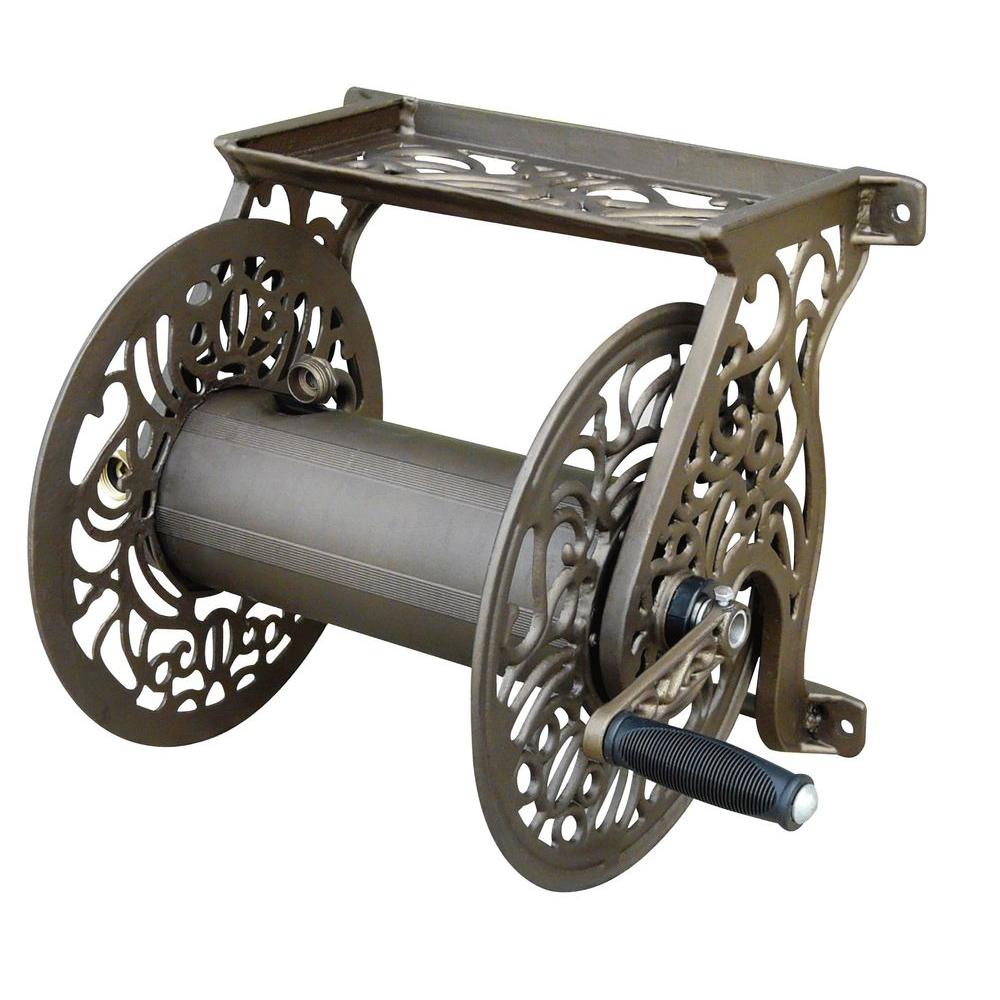 Hampton Bay Wall-Mounted Hose Reel by Hampton Bay
