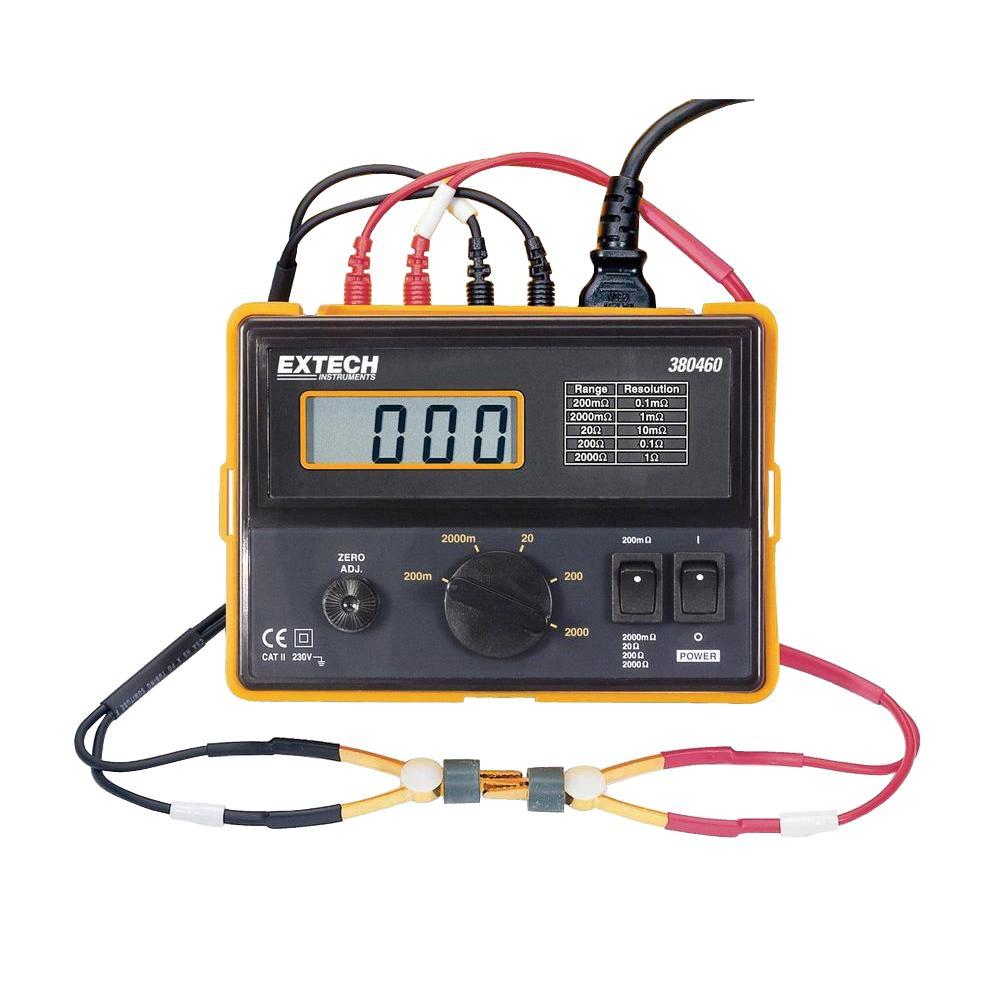 Extech Instruments 4-Wire 110 VAC Digital Milliohm Meter