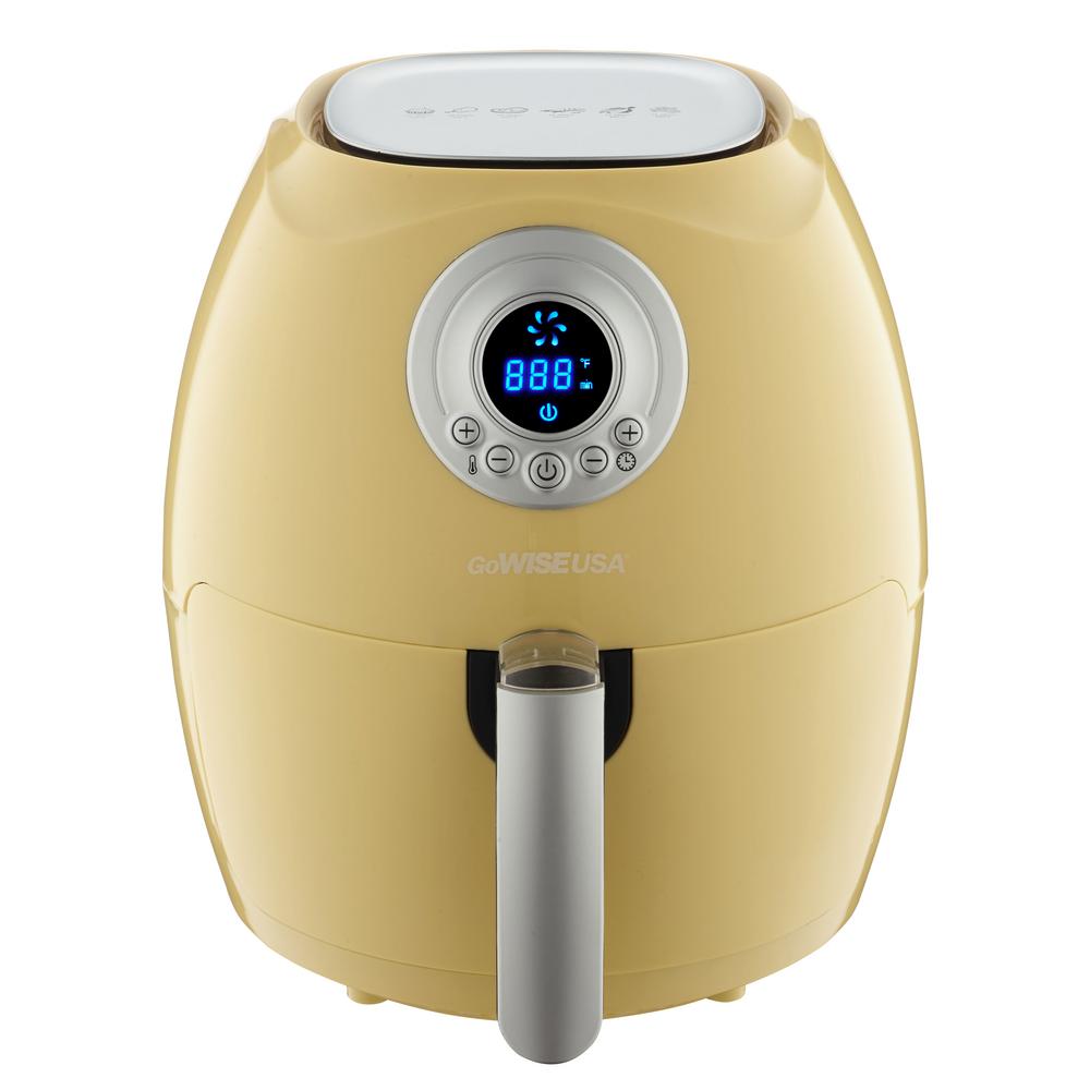 GoWISE USA 2.75 Qt. Majestic Yellow Electric Air Fryer-GW22664 - The Home Depot