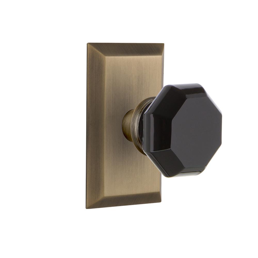 Nostalgic Warehouse Studio Plate Single Dummy Waldorf Black Door