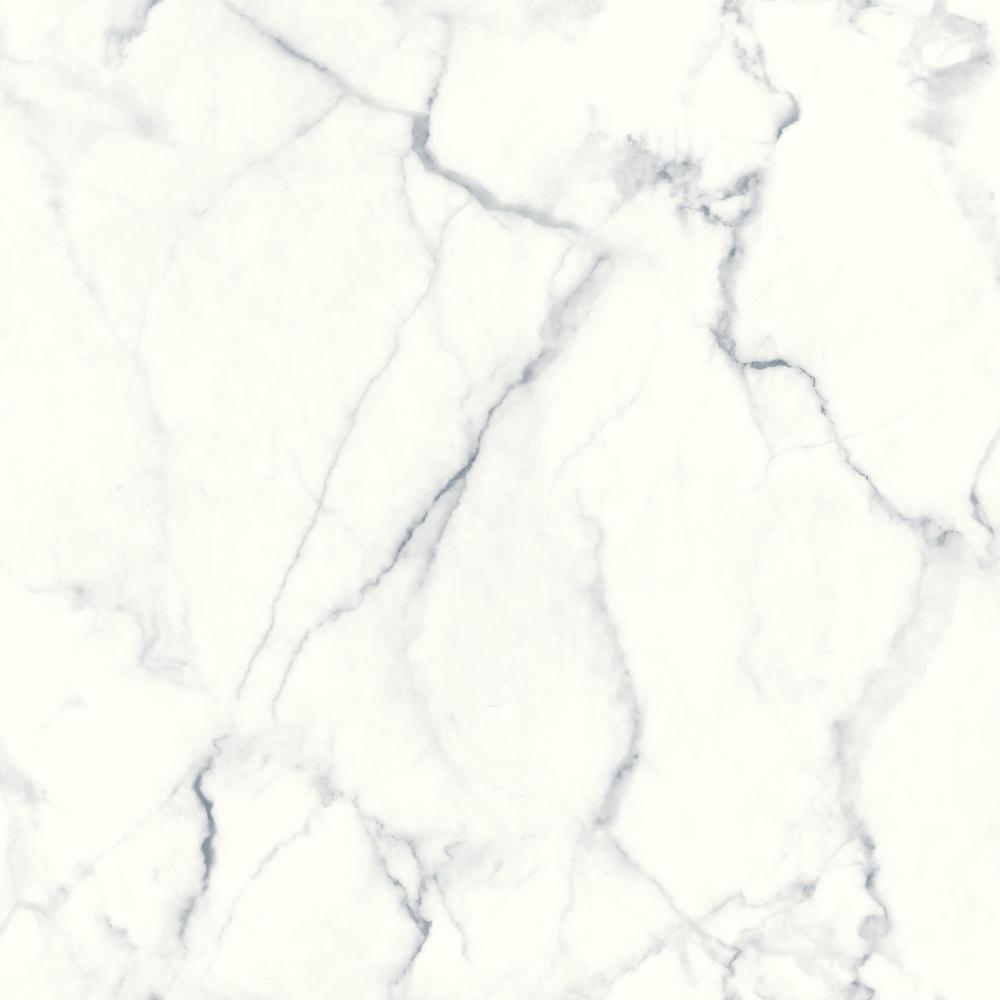 NuWallpaper Carrara Marble Peel and Stick Vinyl Strippable Wallpaper (Covers 30.75 sq. ft