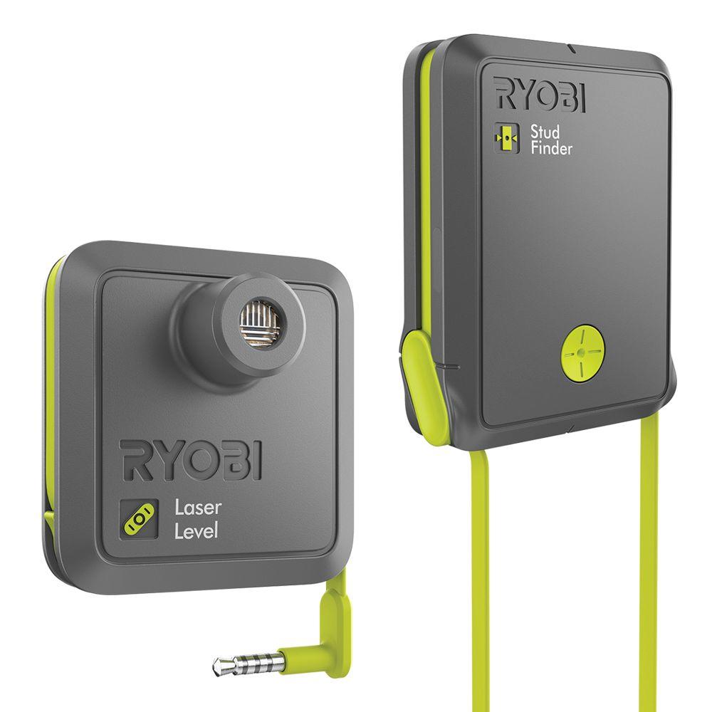 Ryobi Phone Works Laser Level and Stud SensorES1600ES5500 The Home