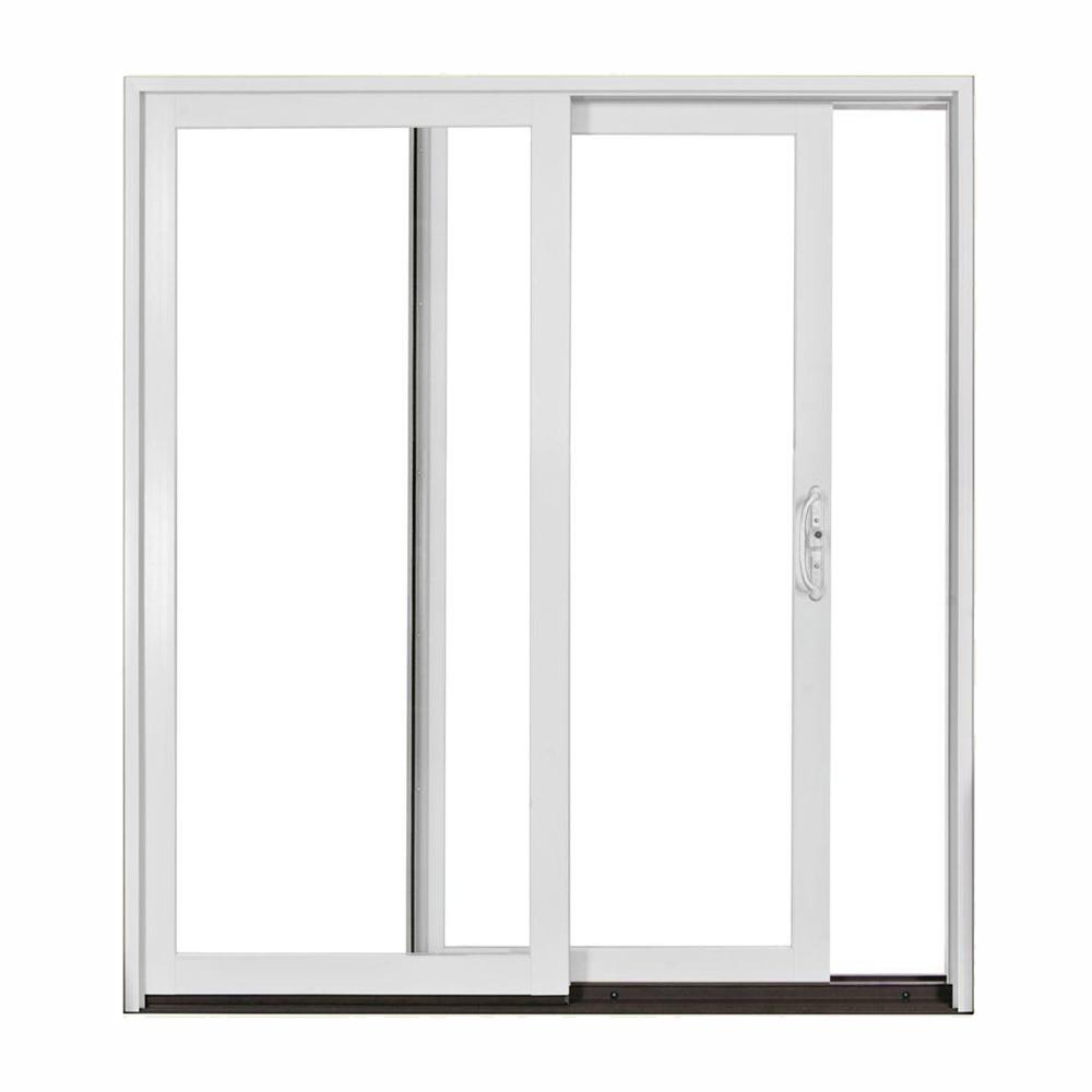 Jeld Wen 72 In X 80 In W 2500 Brilliant White Wood Clad Right