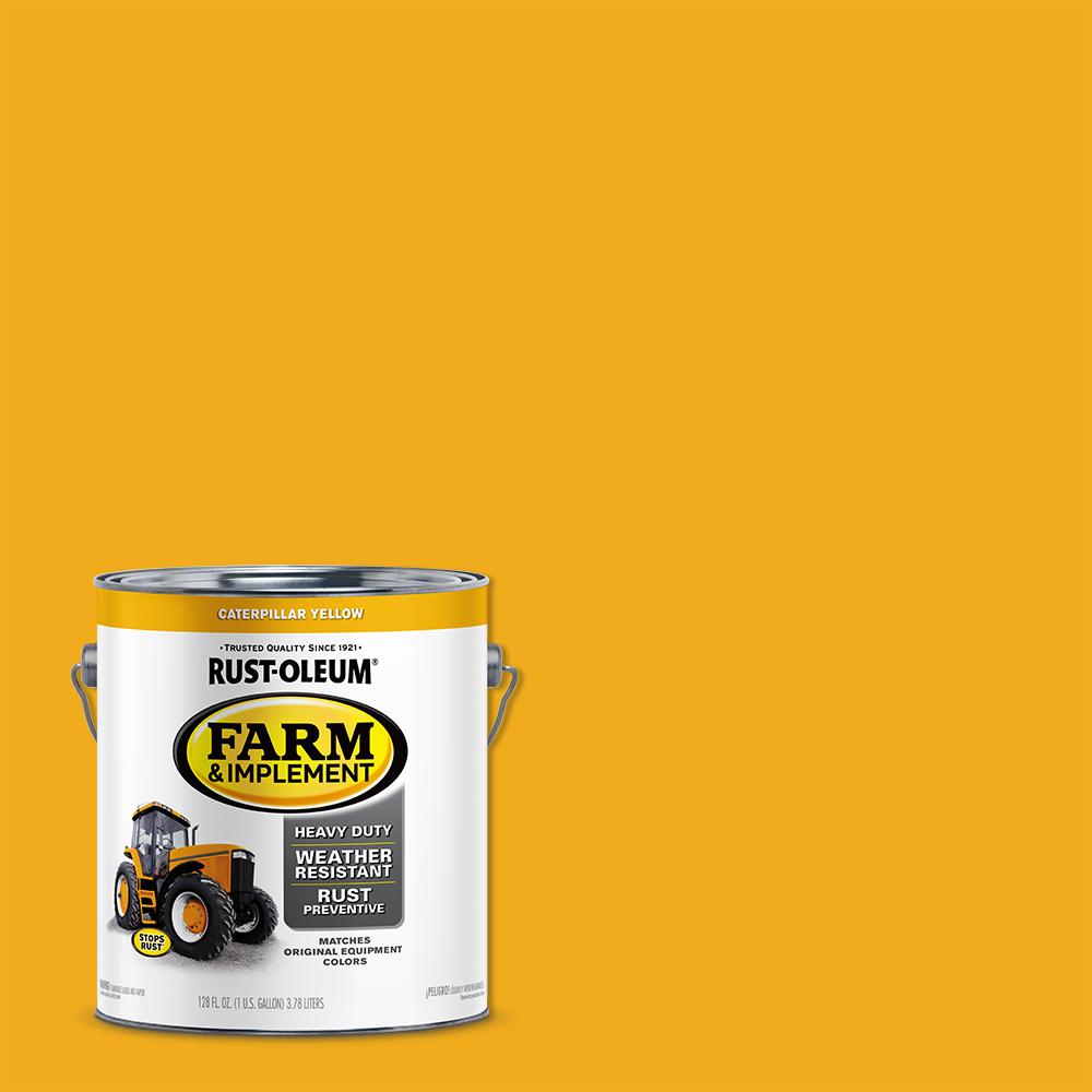 Caterpillar Yellow Paint The Home Depot