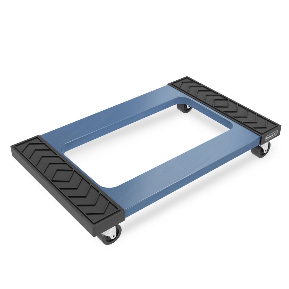 Stalwart 1,000 lb. HeavyDuty Plastic Movers DollyHW6100006 The Home