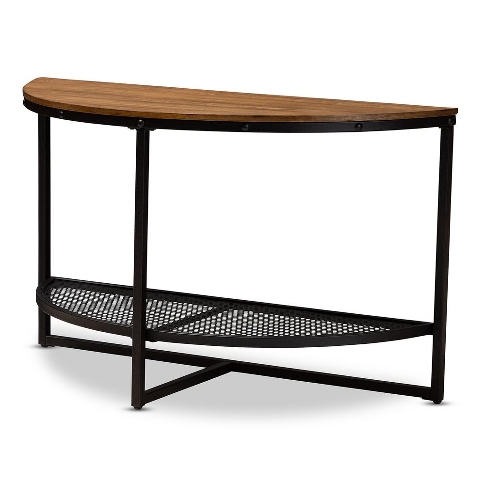 Half Circle Baxton Studio Metal Entryway Tables Half Circle Baxton Studio Metal Entryway Tables