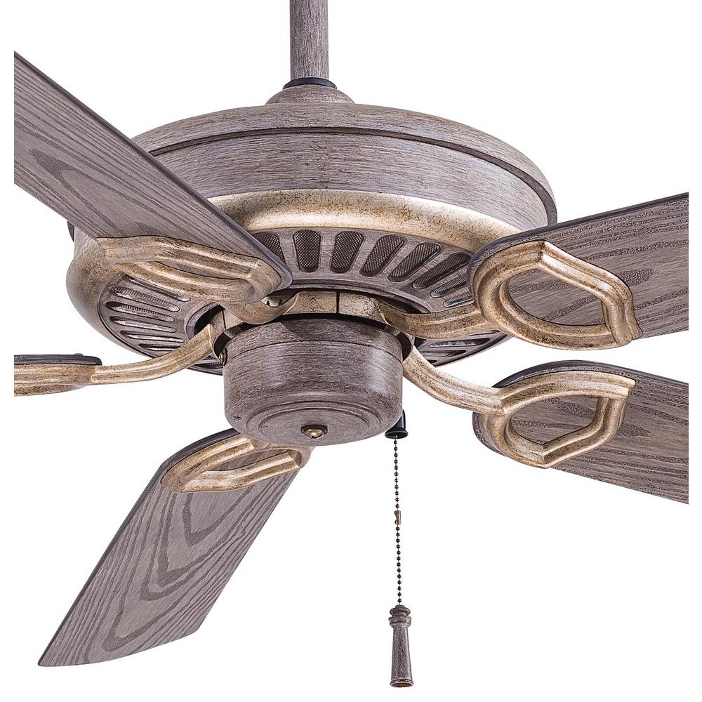 Minka Aire Sundowner 54 In Indoor Outdoor Driftwood Ceiling Fan