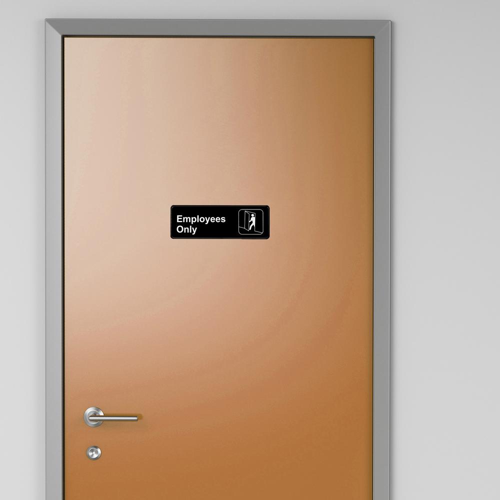 27x18 Employees Only Victorian Frame Premium Brushed Aluminum Sign CGSignLab 27x18 Employees Only Victorian Frame Premium Brushed Aluminum Sign CGSignLab