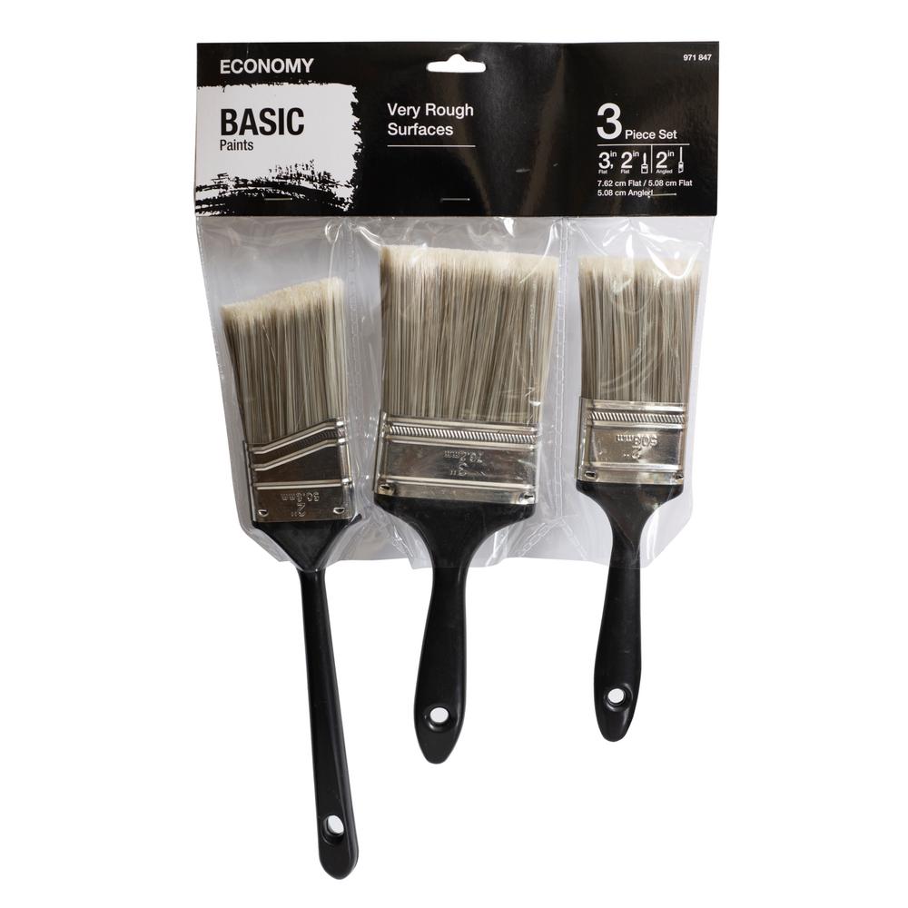 10 Pack 1" Chip Brush Perfect for Adhesives Paint Touchups