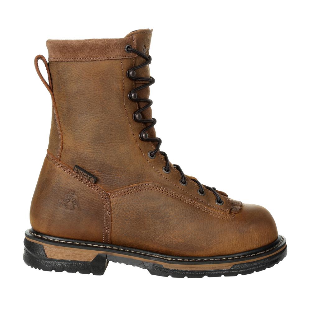 8 inch steel toe work boots