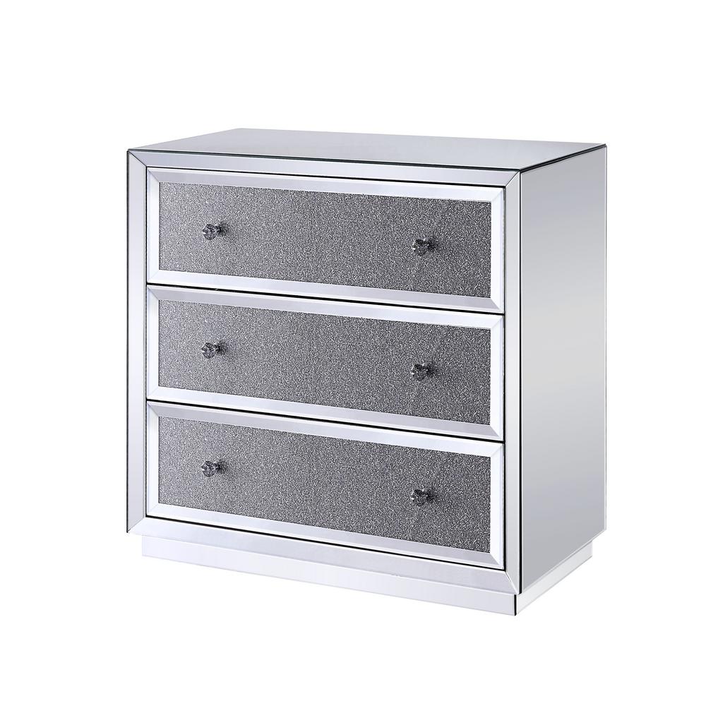 Acme Furniture Rekha Mirrored Console Table 97582 The Home Depot