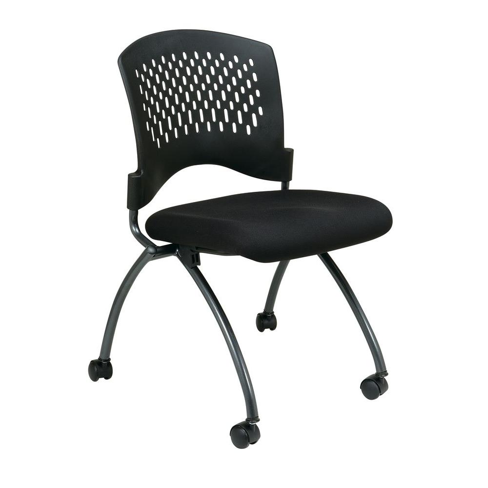 Coal Freeflex Rolling Visitor Office Chair Set Of 2