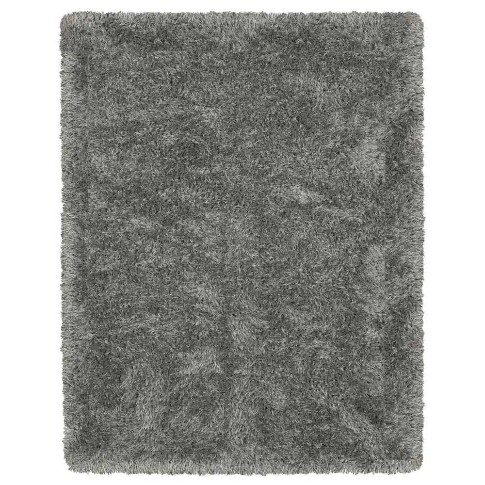 Ottomanson Pure Fuzzy Flokati Dark Grey 5 Ft X 7 Ft Faux Sheepskin Indoor Kids Area Rug Ffr1004 5x7 The Home Depot