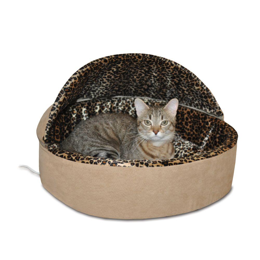 large covered cat bed