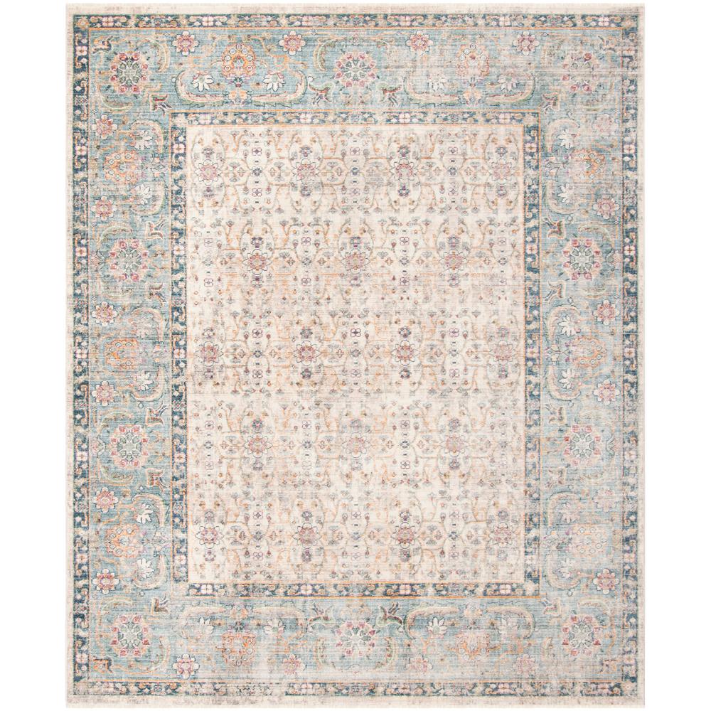 Safavieh Illusion Cream Light Blue 9 Ft X 12 Area Rug Ill701b Illusion Cream Light Blue 9 Ft X 12 Area Rug
