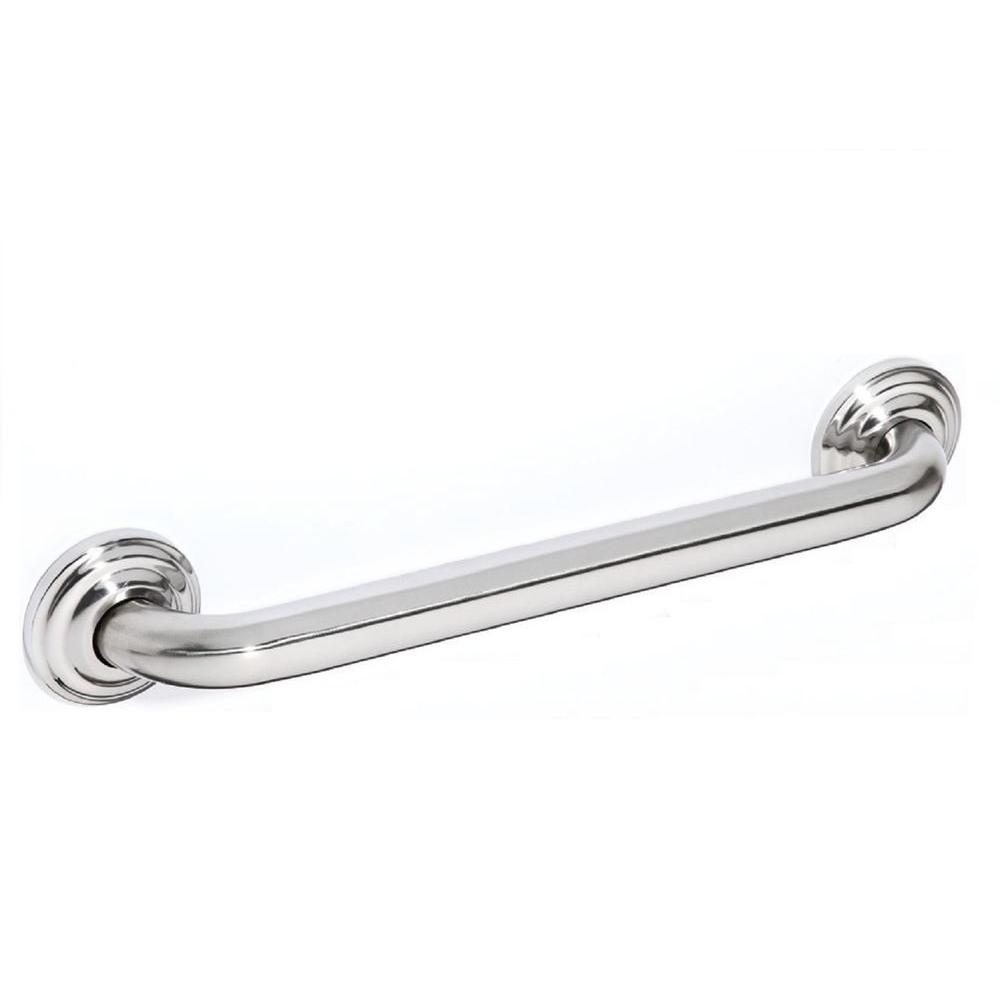 No Drilling Required 42 In X 1 4 Grab Bar Polished Safety Grab Bar In Polished