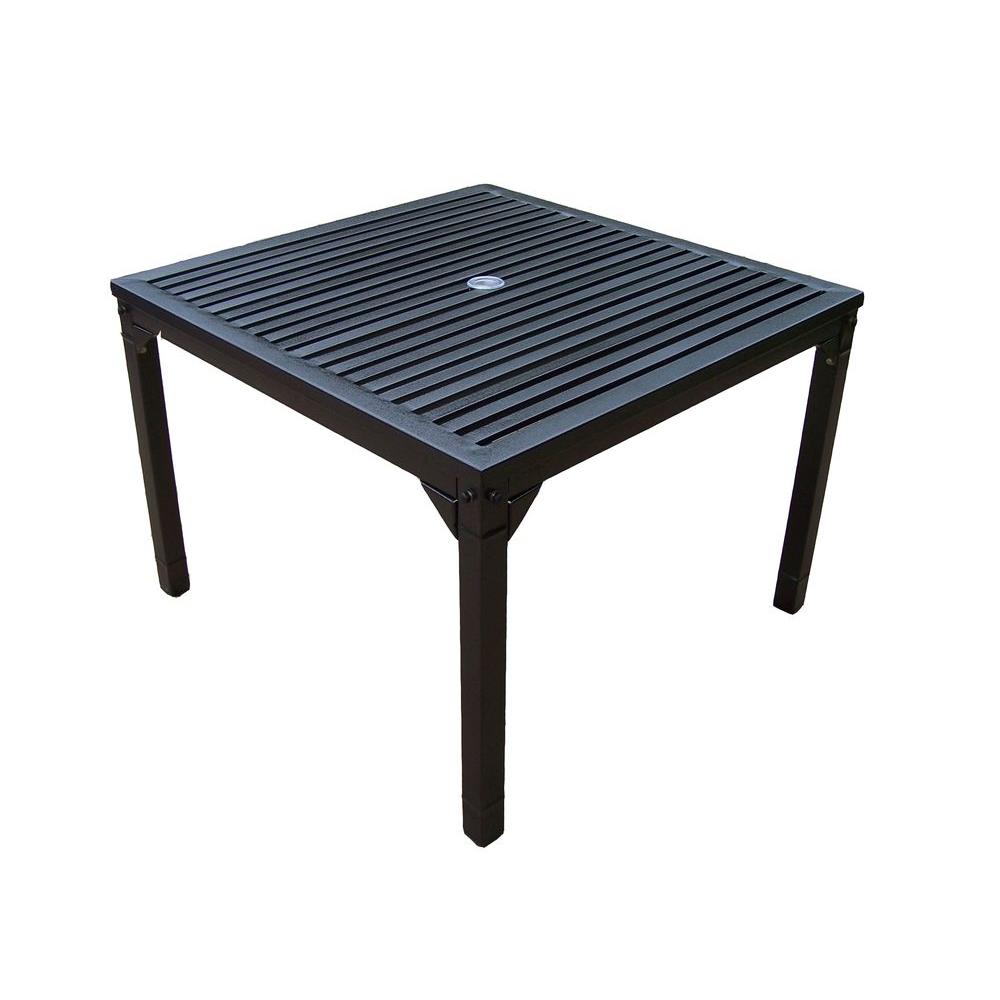 Oakland Living Rochester 40 In X Patio Dining Table 6135 Hb Oakland Living Rochester 40 In X Patio Dining Table