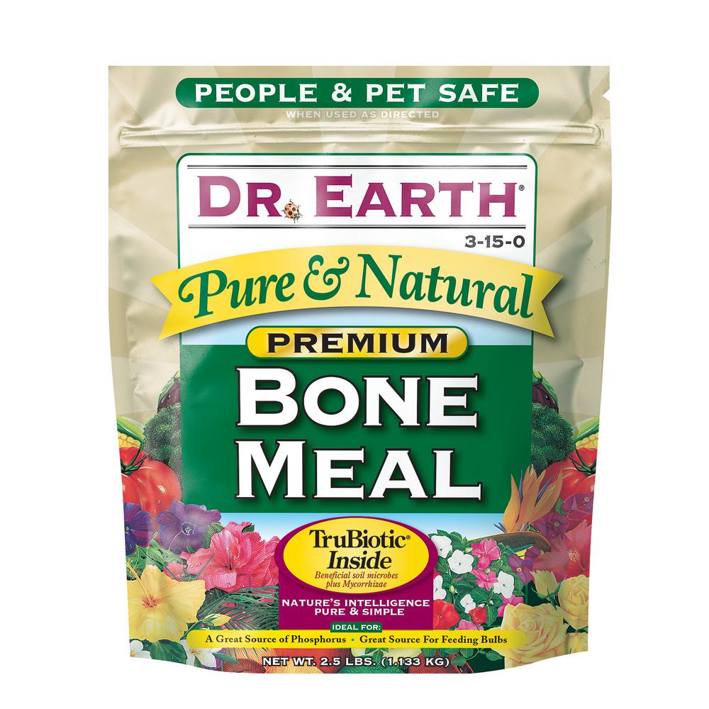 DR. EARTH 2.5 lb. Premium Bone Meal-718X - The Home Depot