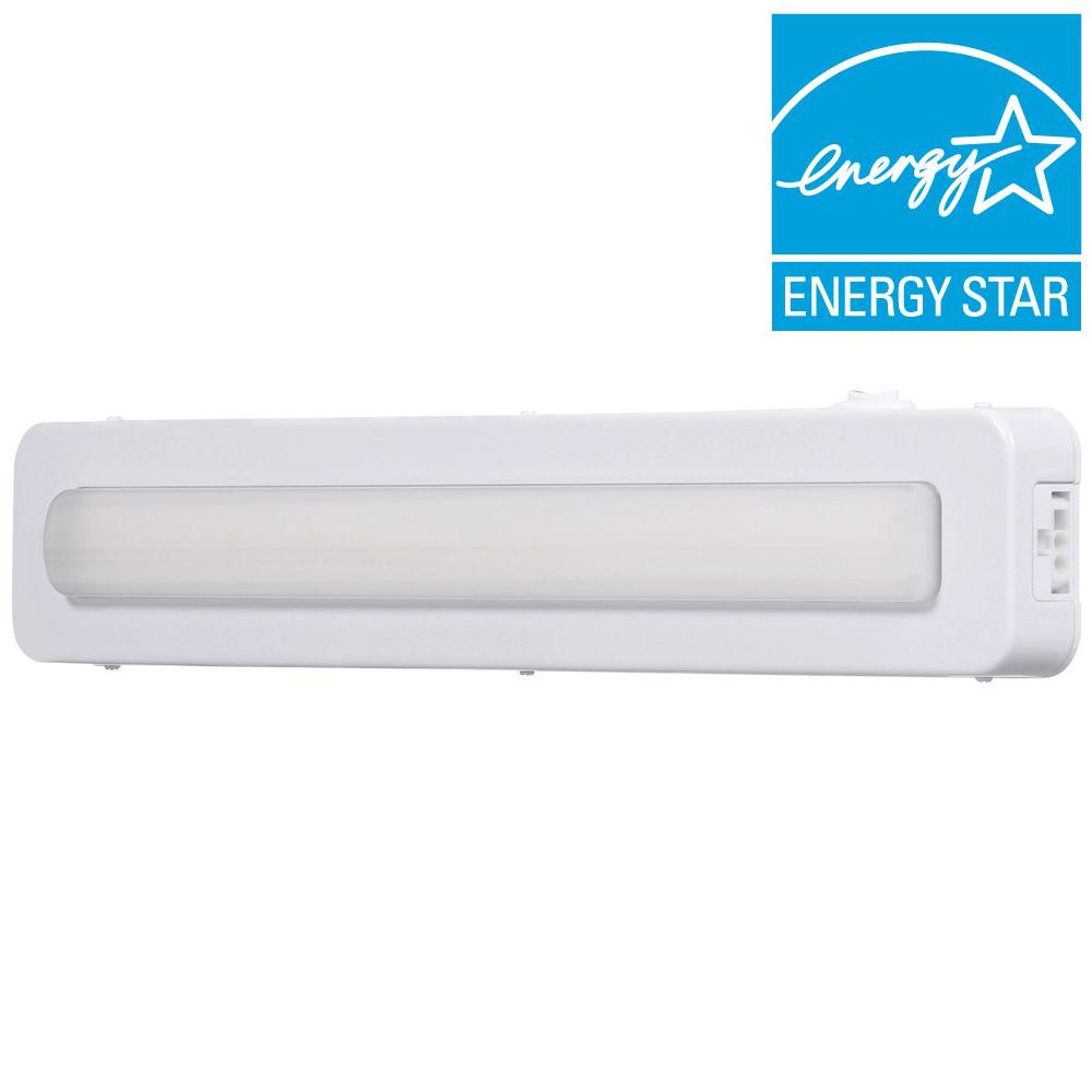 Ge 10 In Basic Plug Led Under Cabinet Light Bar 26534 The Home Enbrighten Led Linkable Under Cabinet Fixture
